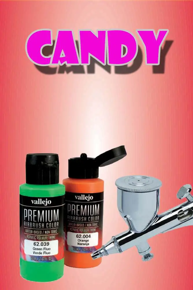Premium Airbrush Candy Red 62074 - Figurine